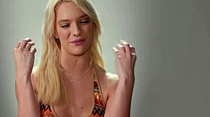 blonde milf kenna james nails perfect solo orgasm. hot masturbation hits every right spot.