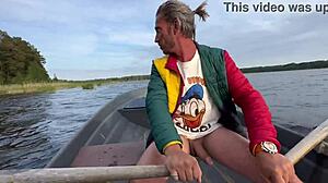 Amateur Couple Fucks Outdoors