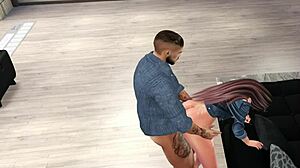 Bold beauty dominates with strapon for extreme hardcore sex