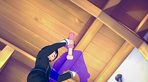 sword art online yaoi kirito handjob in japanese anime game