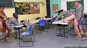 Gay Sergeant Drills in Steamy Photo Session