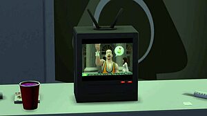 Tattooed Girl Has Sex With Invalid In Anime Hentai