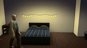 Does this little Asian girl satisfy her client well?