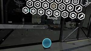 Wow, This VR Game Hentai Anime is Intense!