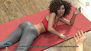 wearing tight shorts during yoga isn't ideal for big city pleasures