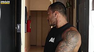 First time gay experience with a hung stud and ass to mouth action