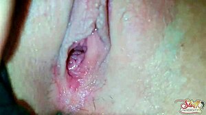 Skinny teen gets wet in university audition and masturbates