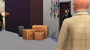 Does this little Asian girl satisfy her client well?