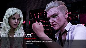 How does fashion business episode 3 part 32 deliver wild 3D cartoon double penetration?