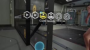 Wow, This VR Game Hentai Anime is Intense!