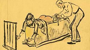 Emotional Journey Through Vintage Drawings