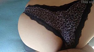 Amateur Couple's Big White Ass Spread