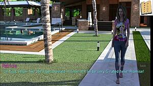 a wife and stepmother play an erotic game