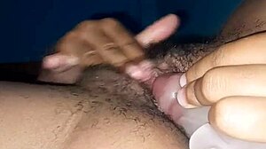 i felt so good cumming with this thick cock on my legs