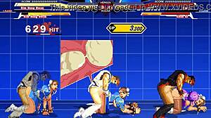 Damn, Chun-Li gets wild in 6p anime action!