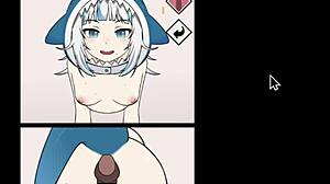 Costplayer meets sharkgirl for an epic steamy clash in 3D cartoon wall action ep 3.