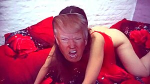 Sexy gay fucks Donald Trump hard.