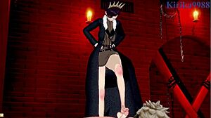 Mimosa and Vanica intensely fuck Asta in Black Clover hentai.