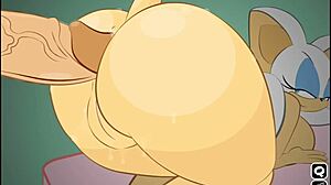 Hva gjør Rouge the bat i Shadows transformerte sex-scener?