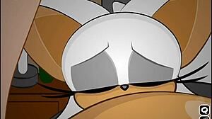 what’s rouge the bat doing in shadow transformed sex scenes?