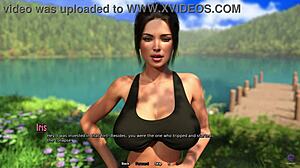 Crazy Step Sister Caught Naked Swimming in Forest - 3D Hentai