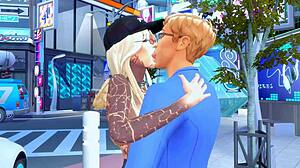 tattoo slut craves rough anal and face banging for cash in hentai