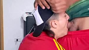 personal gay sex in adidas pants