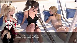 kate 6 outdoor beach anime game