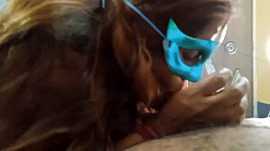 Hot Tania Delivers a Mind-Blowing Big Cock Suck Session.