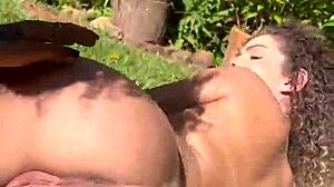 hot black girl tries to advise dani but they end up licking