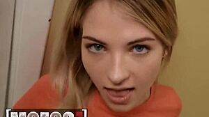 Horny students Emma Bugg and Victor Ray bang in classroom
