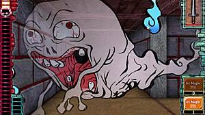 Detailed Exploration of 2004 Dungeons in Anime Style