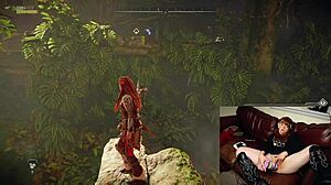Redhead gamers caught in the act on webcam