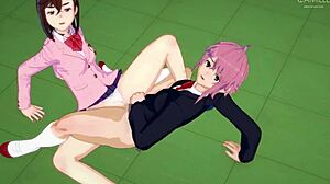 Momo and Aira's Wild Sexual Encounter in Dandadan