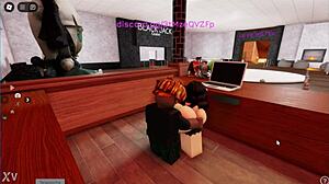 yo, cheating roblox girl goes wild with bbc!