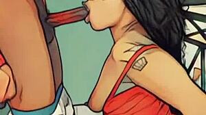 mommy sucks stepbro cock like she has no teeth 😱💦