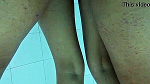 Wet and wild pool party with kinky neighbors watching