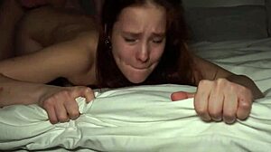 misbehaving slut gets punished hard in rough homemade college fuck - wanna see?