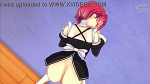 Loving Ram Rides You Hard in Romantic Anime Hentai Scene!