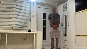 I Met Delivery Guy Naked And He Stayed!