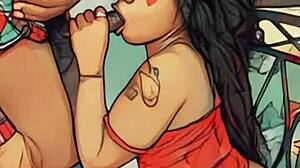 mommy sucks stepbro cock like she has no teeth 😱💦