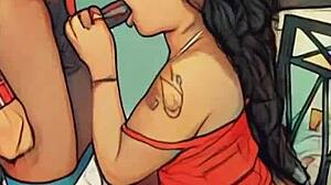 mommy sucks stepbro cock like she has no teeth 😱💦