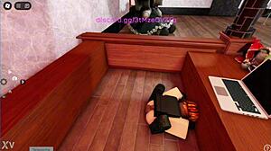 yo, cheating roblox girl goes wild with bbc!