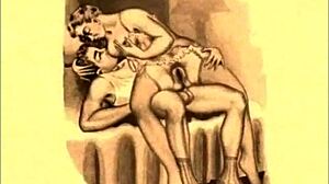 Erotic illustrations from the good old days