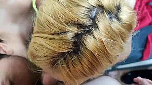 My wife's gay friend studied with her, I fucked both asses