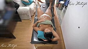 married brunette puta flashes big tits for voyeur thrill in usa