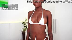 19 years beautiful perfect body and tits ebony jenny pretinha double penetrated by two huge white cocks uncut dirty version dp anal perfect breast atm monster cock ebony ir - wm bw ob297