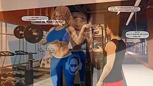 Suggestive 3D Comics of Wendy's Big Tit Dreams