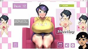 yo, turning shy ivav2 with big tits into a porn star is insane fun!