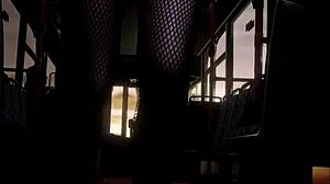 3D Horny Slut Asian Babe Screwed Hard on Public Bus